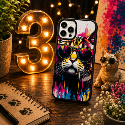 Coques Chat Pop Art