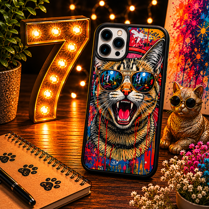 Coques Chat Pop Art