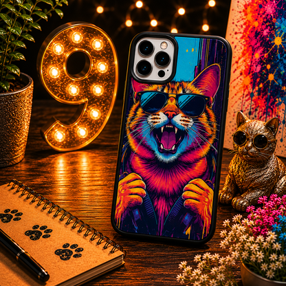 Coques Chat Pop Art