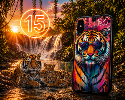 Coques Tigre Pop Art