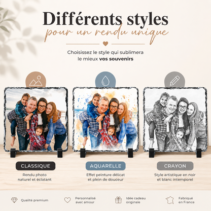 Ardoise Personnalisée avec votre photo