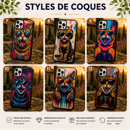 Coques Chat Pop Art