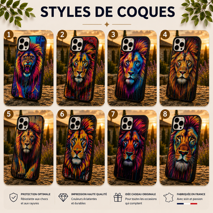 Coques Lion Pop Art