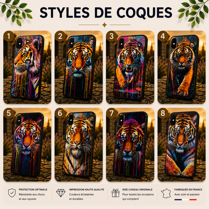 Coques Tigre Pop Art