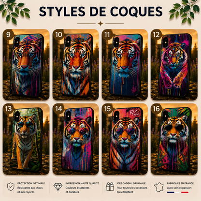 Coques Tigre Pop Art