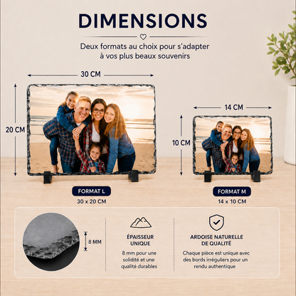 Ardoise Personnalisée avec votre photo