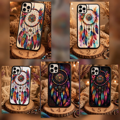 Coques de téléphone Attrape-rêves colorées