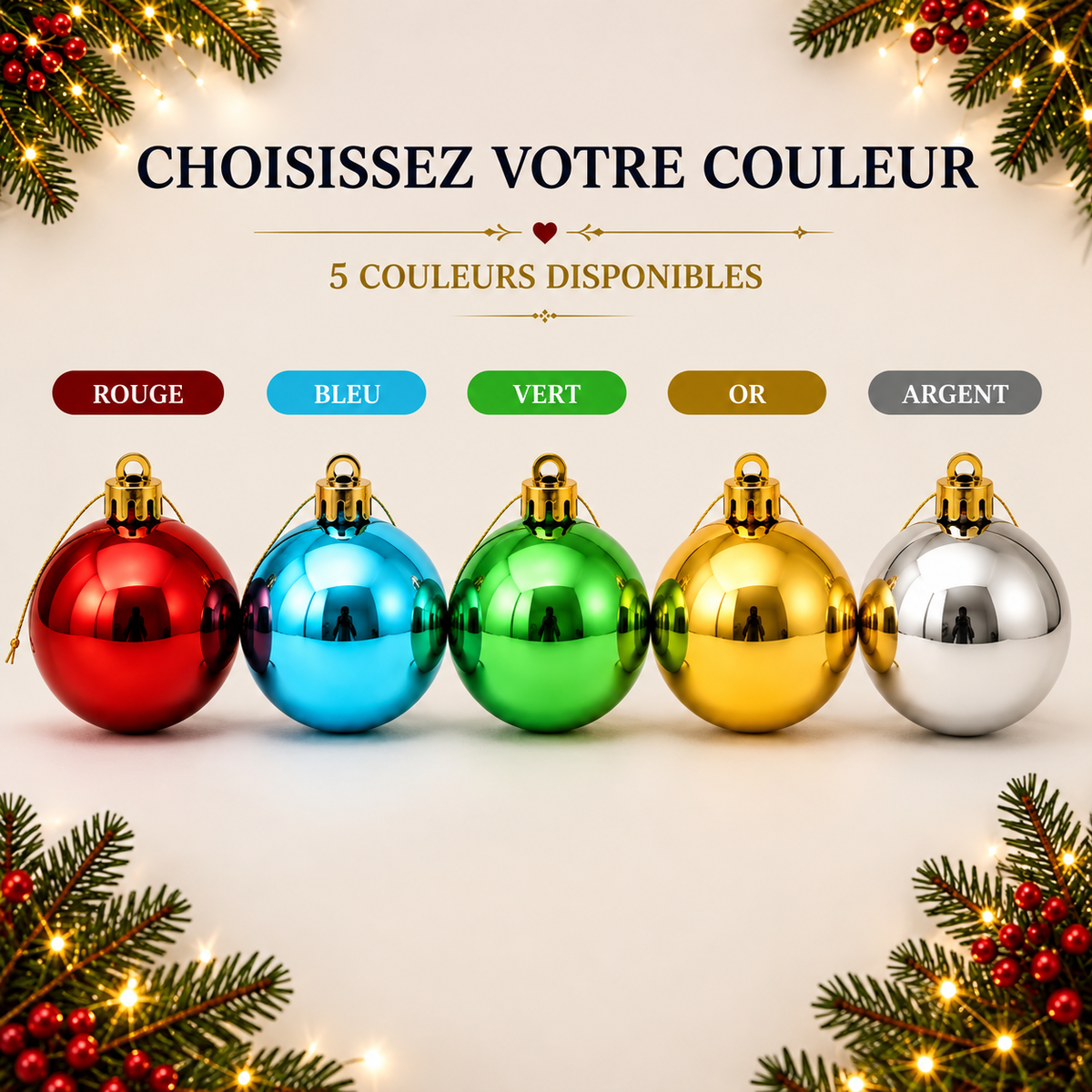 Boule de Noël Lyon – Décoration de Noël aux couleurs de la ville