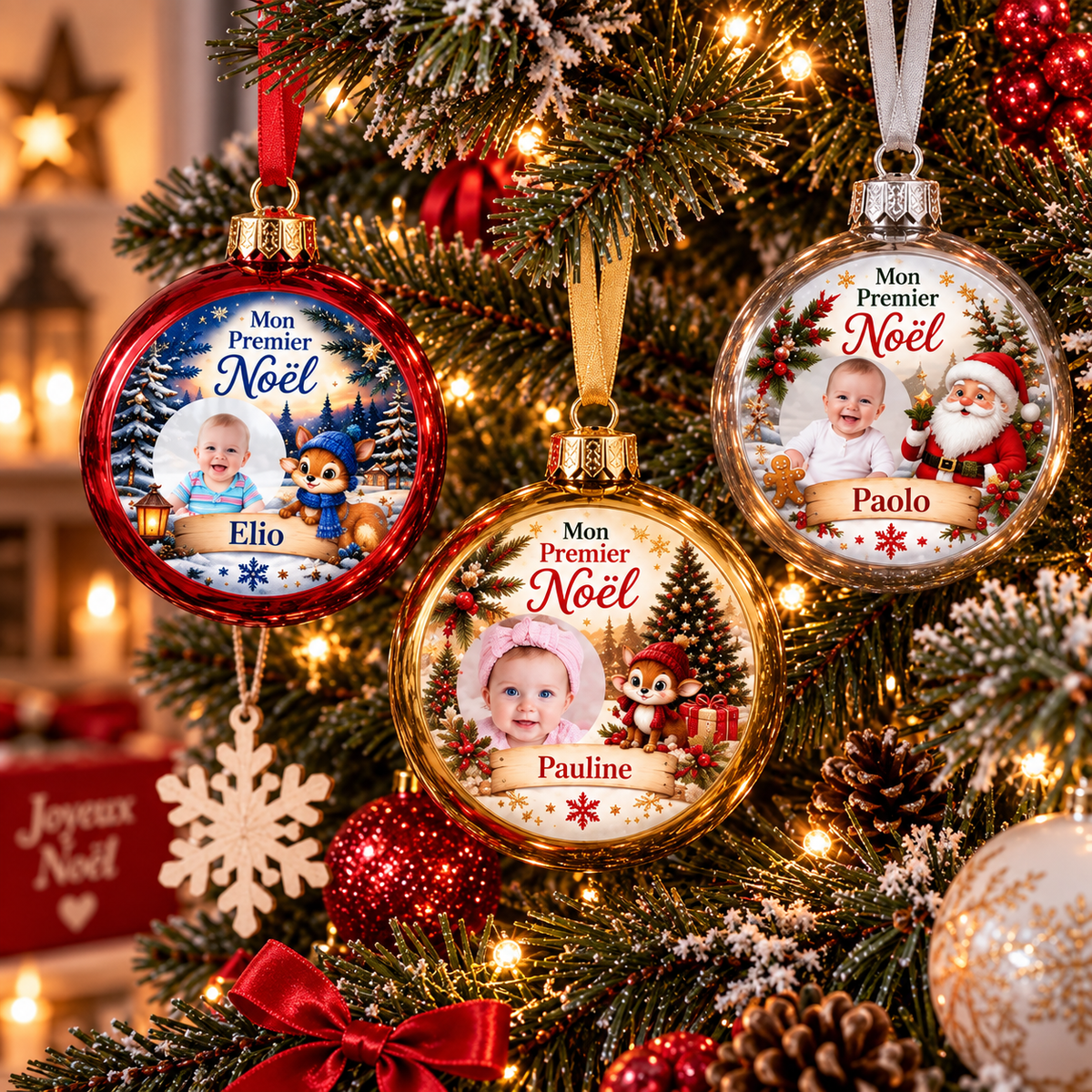 Boule de Noël personnalisée – Mon Premier Noël