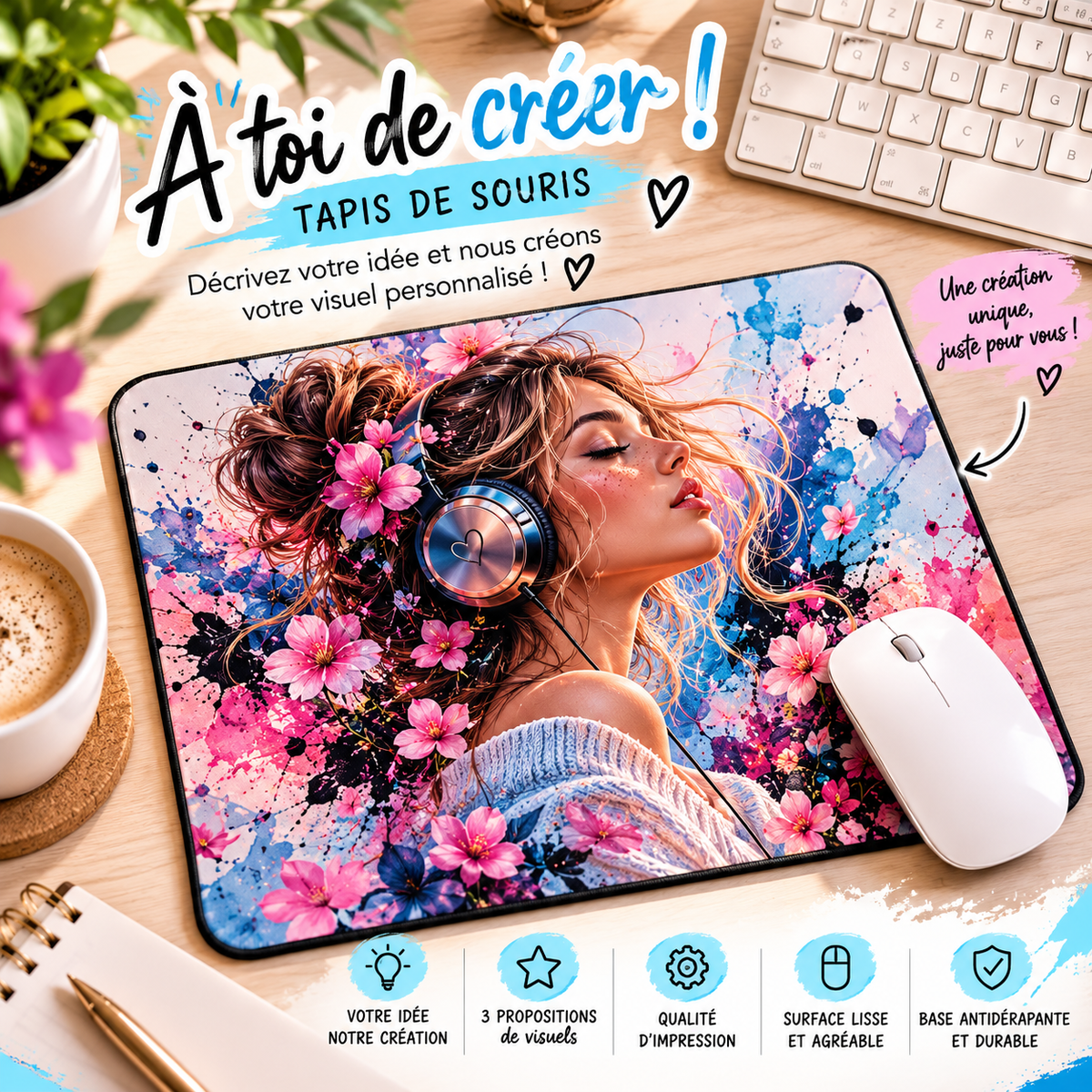 À toi de créer – Tapis de souris