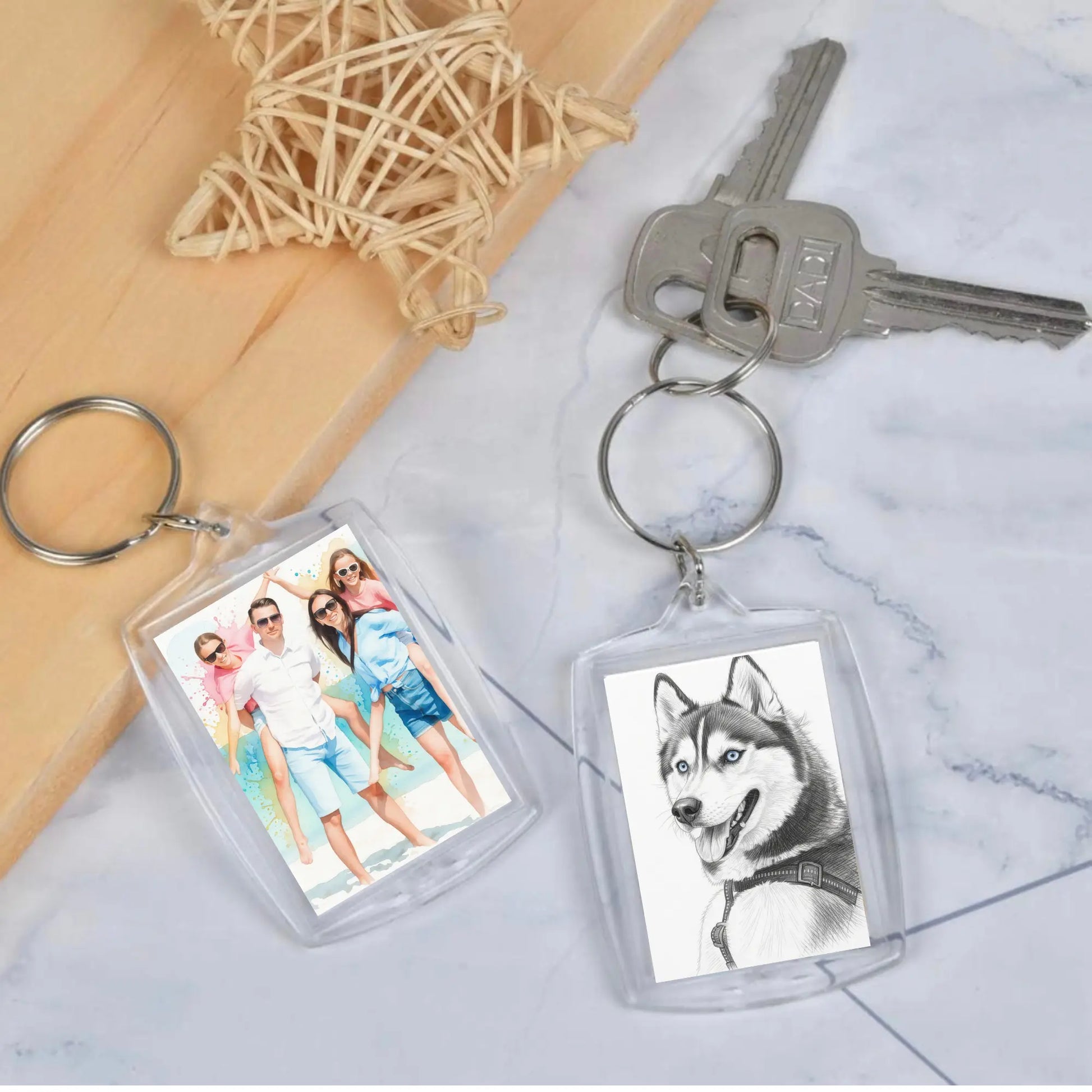 Porte-clés personnalisés Creapixx